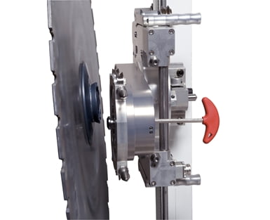 Wallsaws HF – Quick disconnect blade flange coupling - An image from Pentruder official website with the file name: quick disconnect